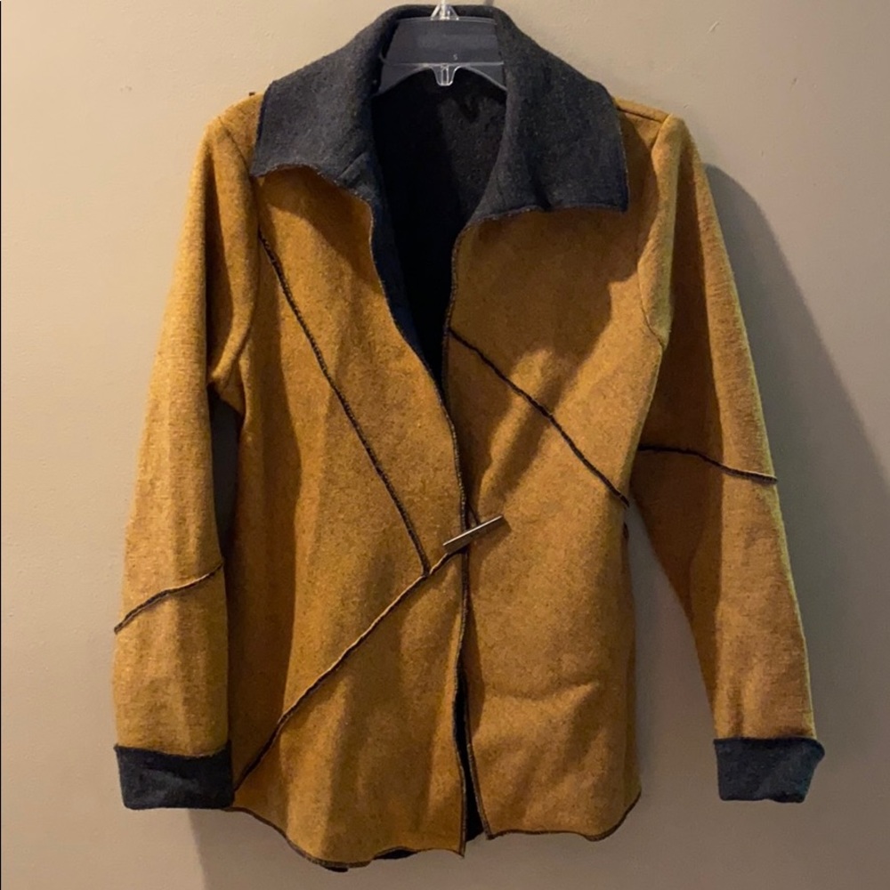 Icelandic Design Size Small 100% Wool Jacket {073} - image 1